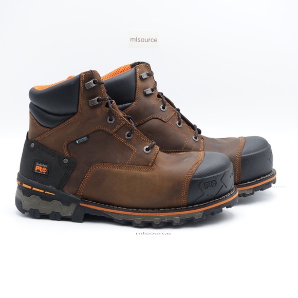 SLD NEW Men's Timberland Pro Boondock 6 Inch HD NT Safety Toe Work Boots - Picture 3 of 7